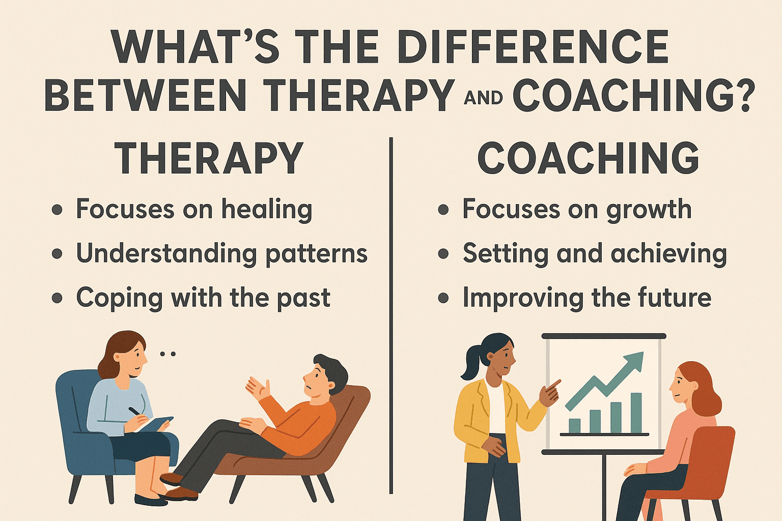 Clarity Counseling - Therapy vs. Coaching