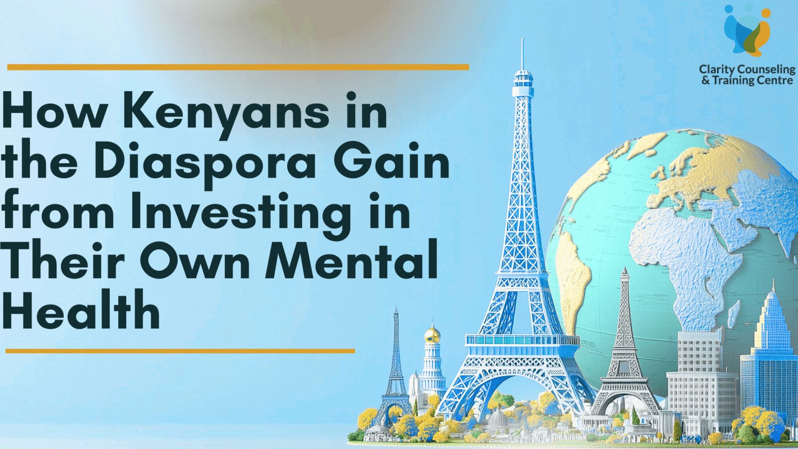 How Kenyans in the Diaspora Gain from Investing in Their Own Mental Health