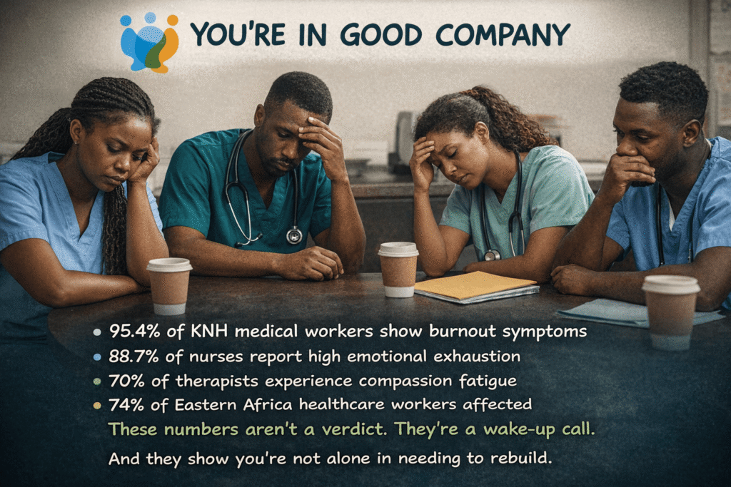 Professional burnout stats in Kenya