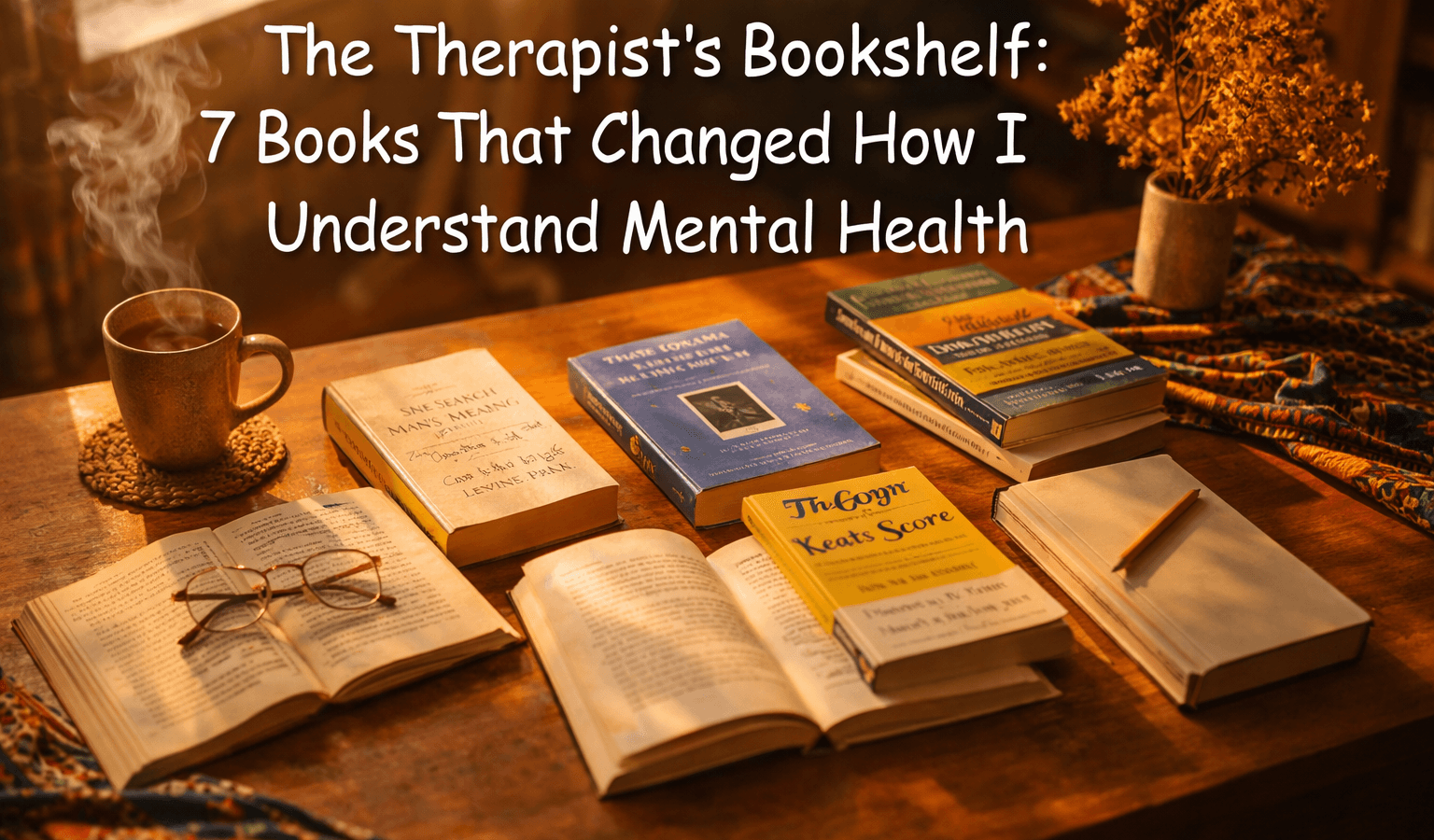 The Therapist's Bookshelf: 7 Books That Changed How I Understand Mental Health