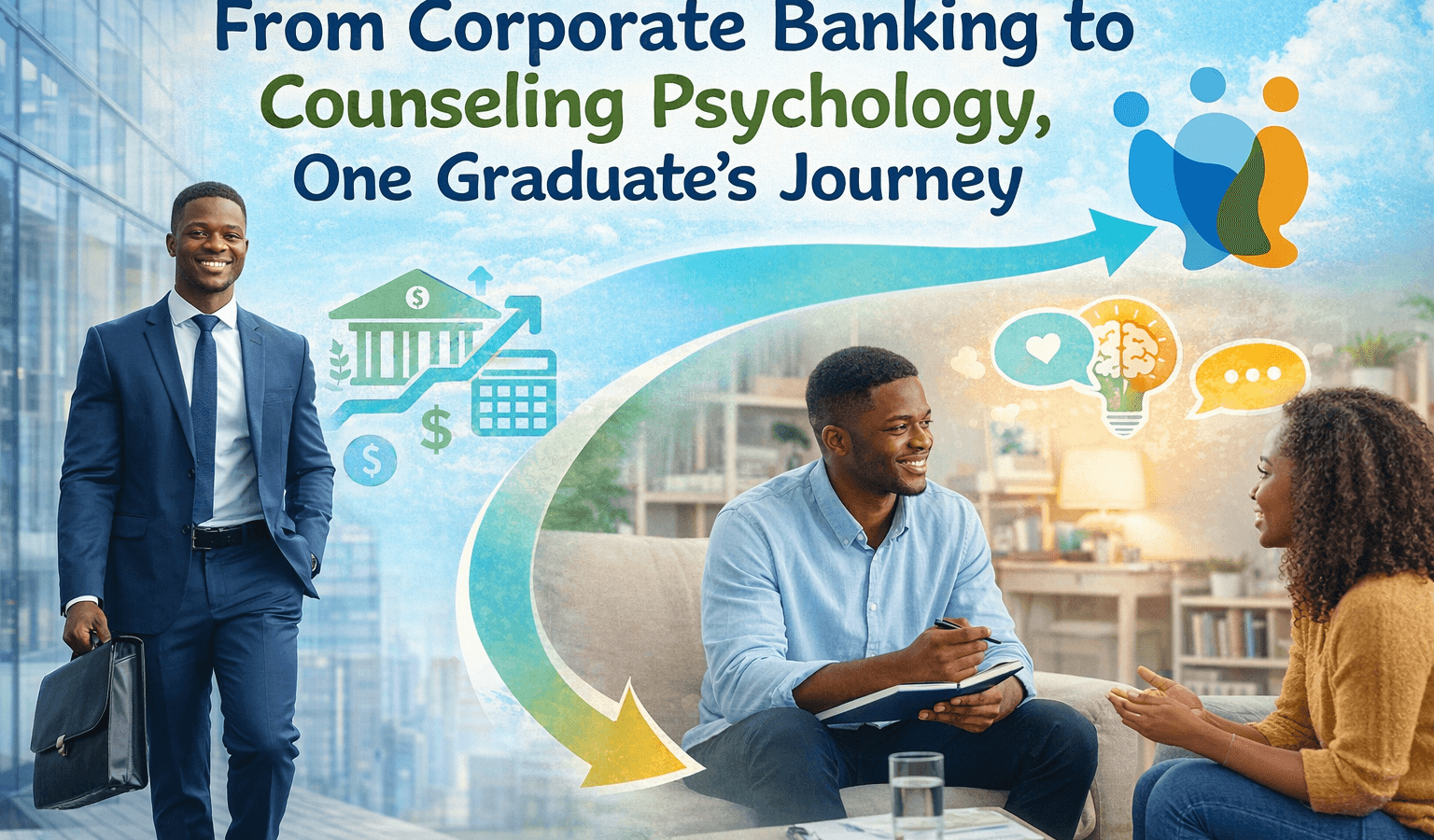 From Corporate Banking to Counseling Psychology, One Graduate’s Journey