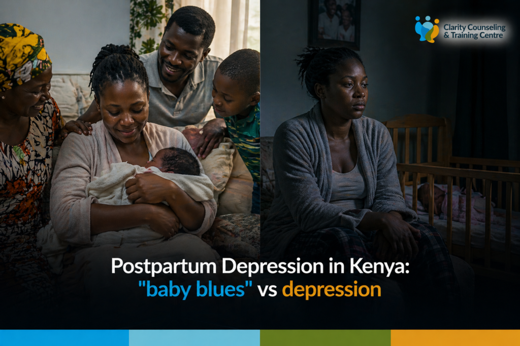 postportum depression vs depression in kenya